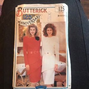 Butterick Vintage 1988 Dress pattern sizes 6-8-10-12